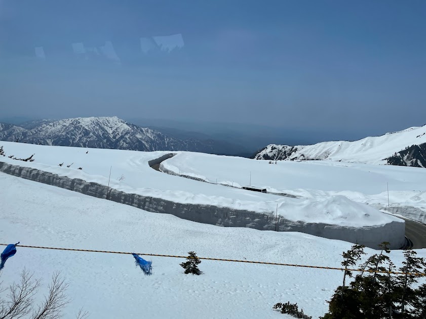 除雪後