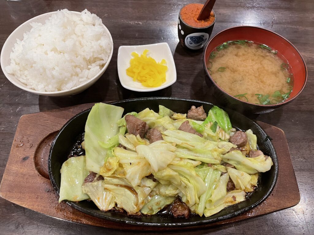 びっくり焼き定食